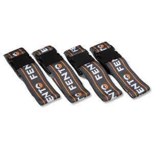 Fento Max Elastic Straps with Clip - Four Piece
