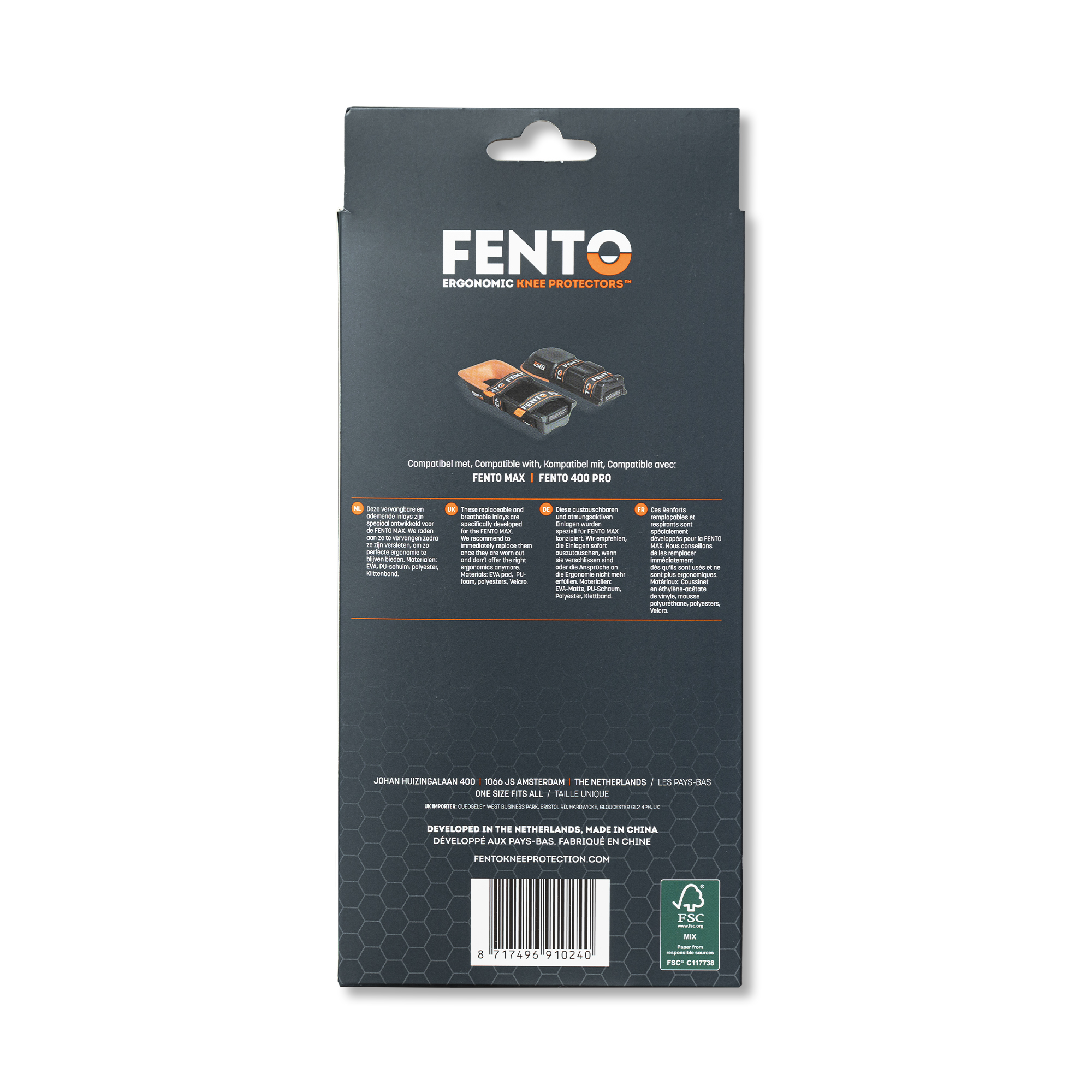 Fento Max Knee Pad Inlay - Image 4