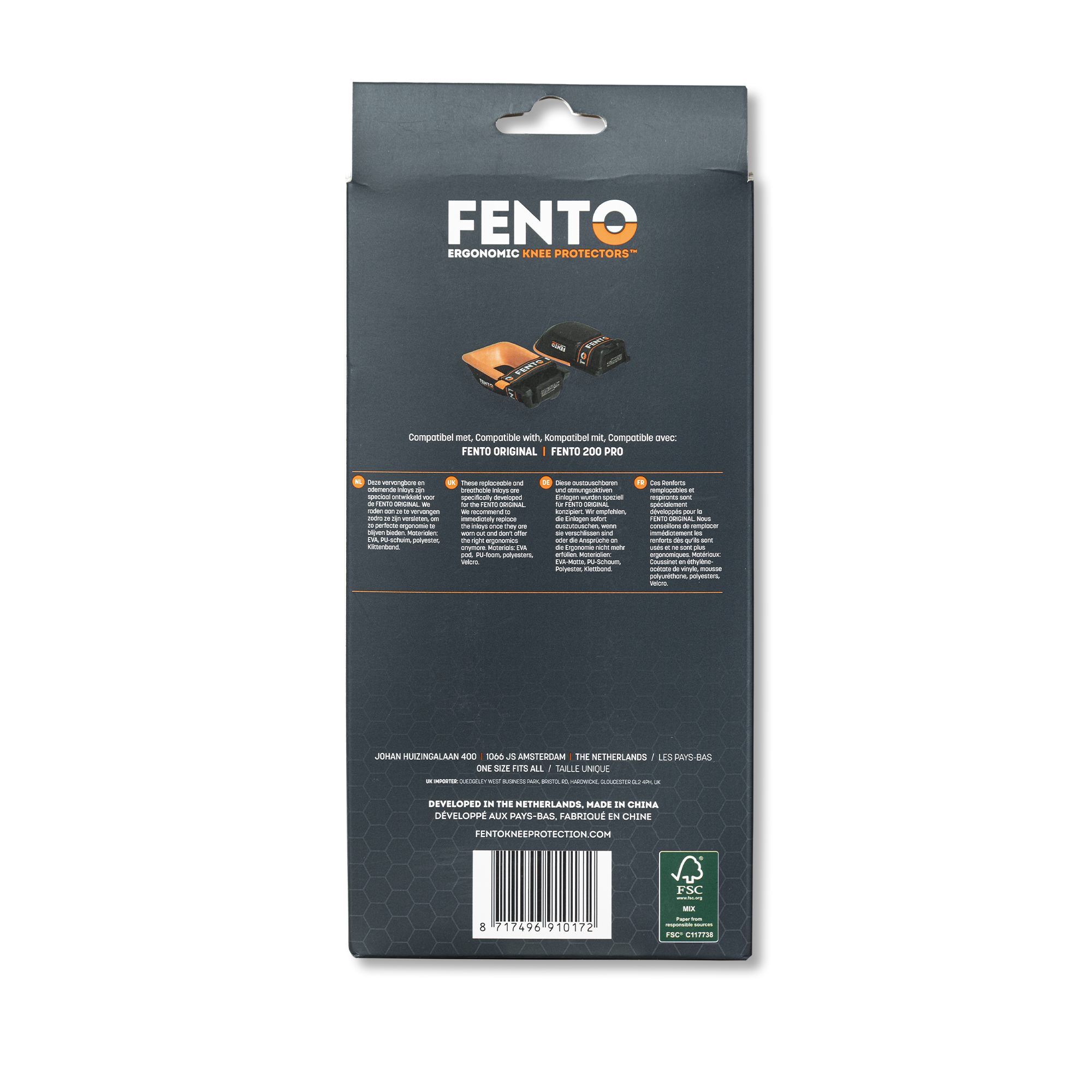 Fento Original Knee Pad Inlay - Image 4