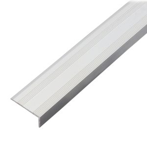 Roberts Self Adhesive Nosing 8mm Silver