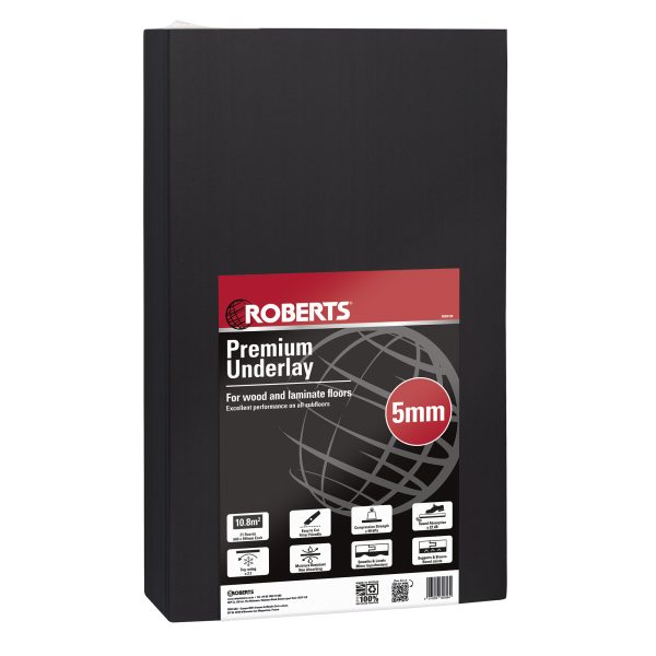 5mm Premium Underlay for Wood and Laminate Floors