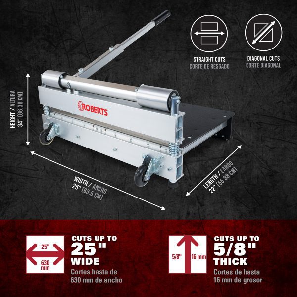 25" PrecisionCuts Pro Multi-Floor Cutter - Image 12