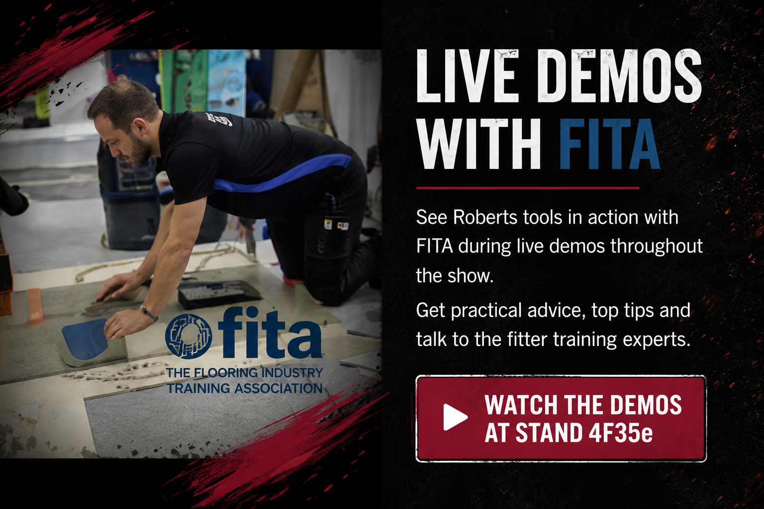 Live Demos with FITA - The Flooring Industry Training Association